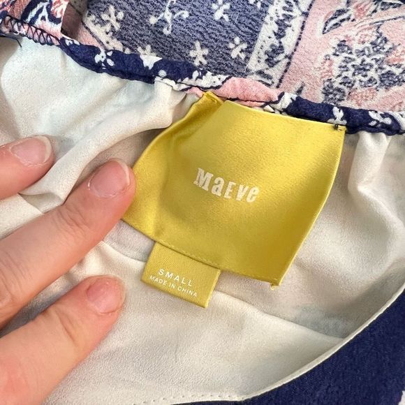 Maeve Anthropologie bohemian cape like sundress size small - Picture 9 of 12